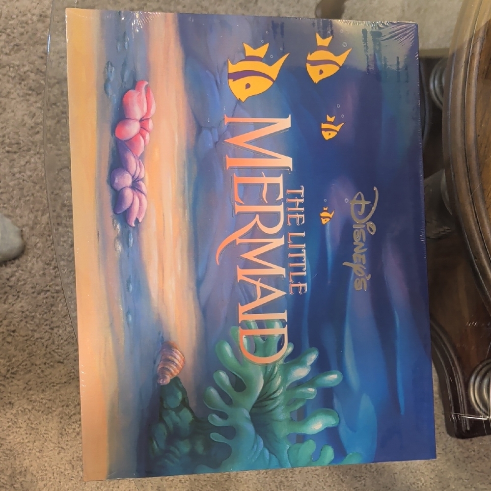 Disney The Little Mermaid Exclusive Lithograph Portfolio - Set Of 4